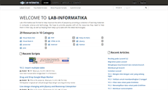Desktop Screenshot of lab-informatika.com
